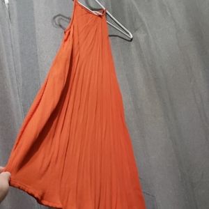 Orange dress
